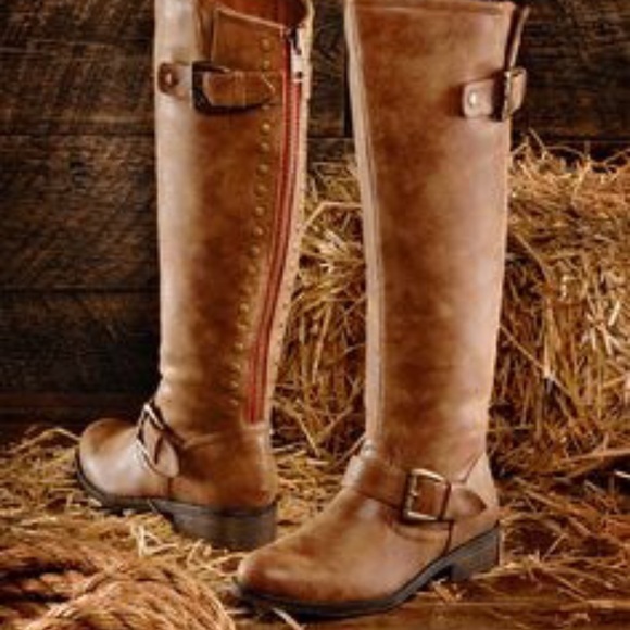 Madden Girl Shoes Madden Girl Cactus Riding Boots Size 8 Poshmark